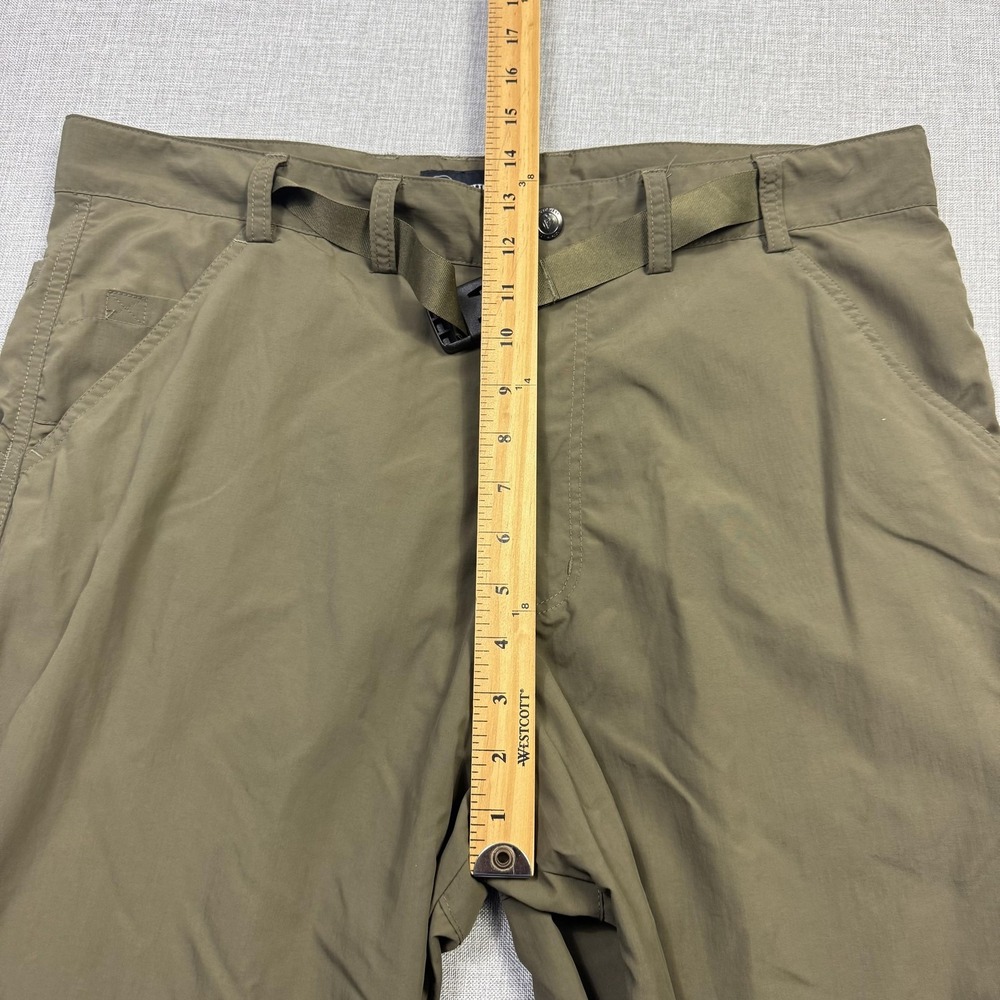 SCOTTeVEST Pants Mens‎ 36x34 Green Chino TEC Travel Nylon Polyester Pockets - Picture 7 of 12